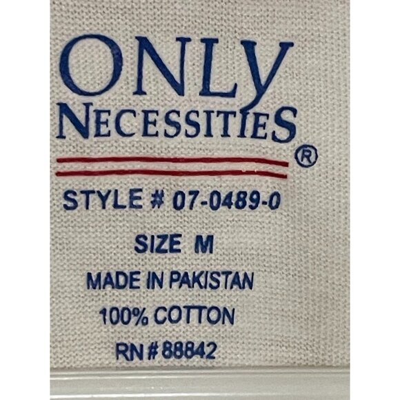 NWOT Only Necessities PLUS SIZE MEDIUM Cotton T-Shirts Various Colors - Picture 9 of 10